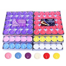 Burnable Scented Candle with Tin Box
