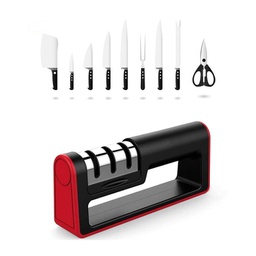 [S0501030221] Knife Sharpener Grindstone/Precision 3-Stage Knife Sharpener