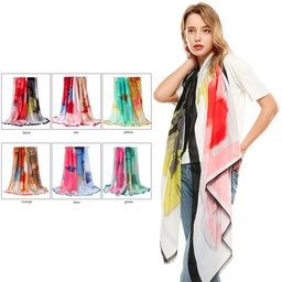Square Scarf Women's Thin Spring Autumn / Silk Scarves