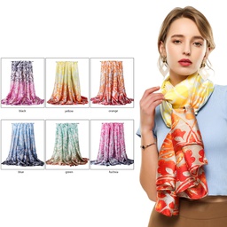 Square Scarf Women's Thin Spring Autumn / Silk like Scarves