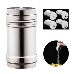 [S0601000060] Large Stainless Steel Salt and Pepper Shaker Cruet