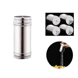 [S0601000062] Extra Large Stainless Steel Salt and Pepper Shaker Cruet
