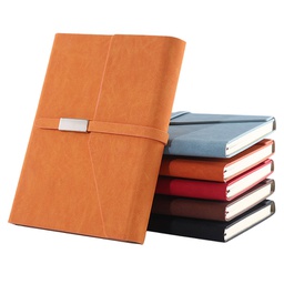 A5 multi-function Leather Cover Notebook / Business notebook