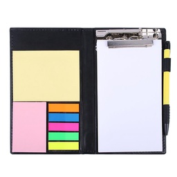 Memo Pad Holder with Sticky Notes Set / 3 in 1 Portable Note
