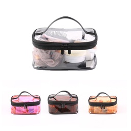 PVC waterproof transparent travel cosmetics wash bag