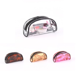 PVC waterproof transparent travel cosmetics wash bag