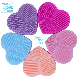 Heart shape Makeup Brush Cleaner Mat / Cosmetic Brush
