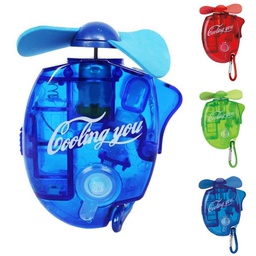 Small Carabiner Keychain Misting Fan
