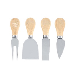 [S0501030228] 4-piece Cheese Tools Set
