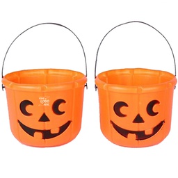 [S1600000005] Pumpkin Bucket  Halloween pumpkin barrels