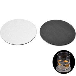 Round Stainless Steel Beverage Coaster