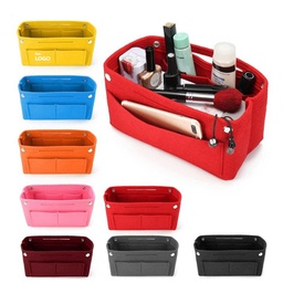 Medium Multi functional Felt Cosmetic Bag Makeup Handbag