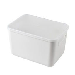 [S0502000006] HOB6050 - Home Organization Plastic Storage Box 带盖储物盒 化妆品首饰整理盒学生宿舍衣物塑料收纳框 桌面收纳盒