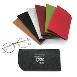 Eyeglass Pouch With Logo