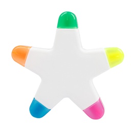 [S0902000007] Five Colors Creative Pentagram Highlighter Marker Pen