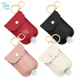 Leather Hand Sanitizer Holder