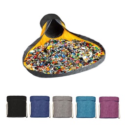 Large Play Mat and Toy Storage Organizer Bag / Children's Toy Storage Bucket/Bag