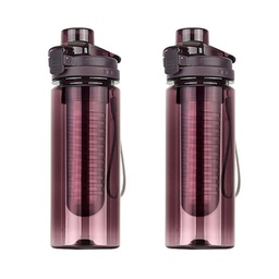 [S0502070010] 23 oz Sport Fruit Water Bottle Transparent Bottle Cup