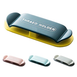 [S0500000509] Desk/Wall Cord Organizer Wrap 2 Clips