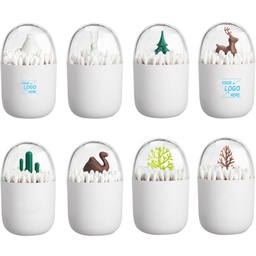 [S0500000510] Toothpick Holder / Q-tip Dispenser Jars / Cotton Swab Box