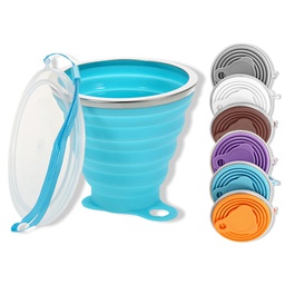 Kids Collapsible Silicone Cup travel coffee mug Silicone Cup