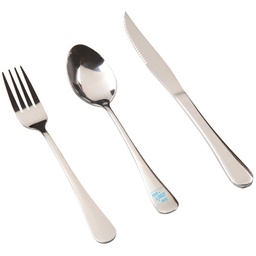 [S0501030405] Stainless Steel 3 Pcs Set Portable Cutlery Tableware