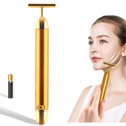 [S0502010213] Golden Pulse Facial Massages /T shaped Gold Sticks