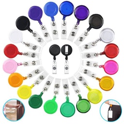 Plastic Easy To Pull Buckle Badge Hanging /Telescopic Buckle