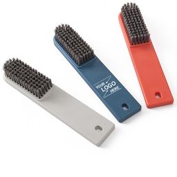Long Handle Plastic Soft Brush / Portable Colorful Shoes
