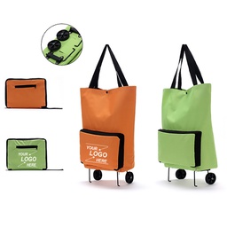Folding Cart Wheel Pack / Roller Shopping Cart Bag