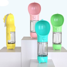 Dog Water Bottle Poop Bag&amp;Food 3 in 1 Dispenser