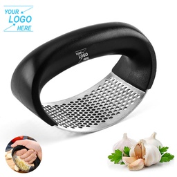 [S0501000080] Garlic Press Rocker - Stainless Steel Garlic Mincer Crusher