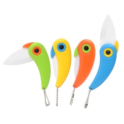 Ceramic Fruit Knife Parrot Shape Home Kitchen Tools