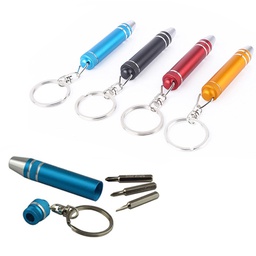 Tool Kit Screwdrivers with Key Chain