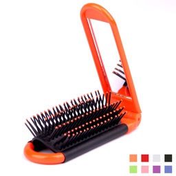 Folding Air Cushion Comb with Mirror