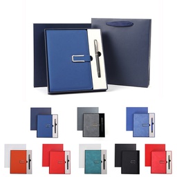 A5 Classic Hardcover Notebook with Pen Holder