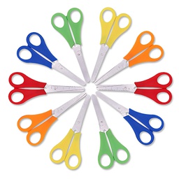 Student's Safety Scissors with rule / Office Scissors / Utility Scissors