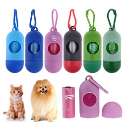 [S0600000618] Portable Pet Poop Bags/Pet Poop Bag Dispenser With Carabiner