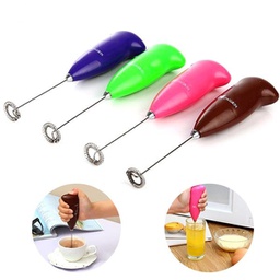 Portable Beverage Mixer Mini Hand-held Electric Whisk