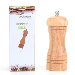 Small Manual Pepper Grinder Solid Wood Salt And Pepper Mill