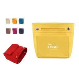 Medium Multi functional Felt Cosmetic Bag Makeup Handbag