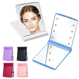 Fold able LED Make Up Mirror / LED Portable Makeup Mirror