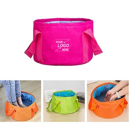 Foldable Nylon Bucket with Handle