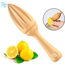 [S0501030501] Wooden Reamer Juicer / Manual Lemon Squeezer