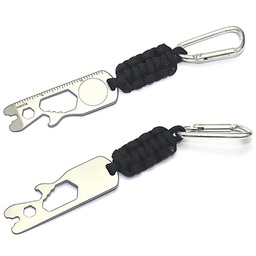 [S0606000020] Hand woven high quality nylon tool card for outdoor camping