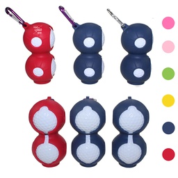 Golf Ball Silicone Cover with Key chain Ring /Golf Ball Hold