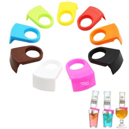 Plastic Bottle Buckles Wine Glass Clip Beer Cocktail Snap
