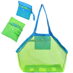 [S1306000136] Large Mesh Toy Bag / Beach Tote / Mesh Beach Toy Bag