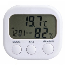 Digital Humidity Thermometer With Alarm Clock