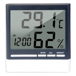 [S0502060016] Digital Hygrometer Thermometer Temperature Humidity Clock